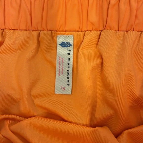 Get Your Flirt On Shorts by Free People Movement (Orange) - Picture 4 of 4